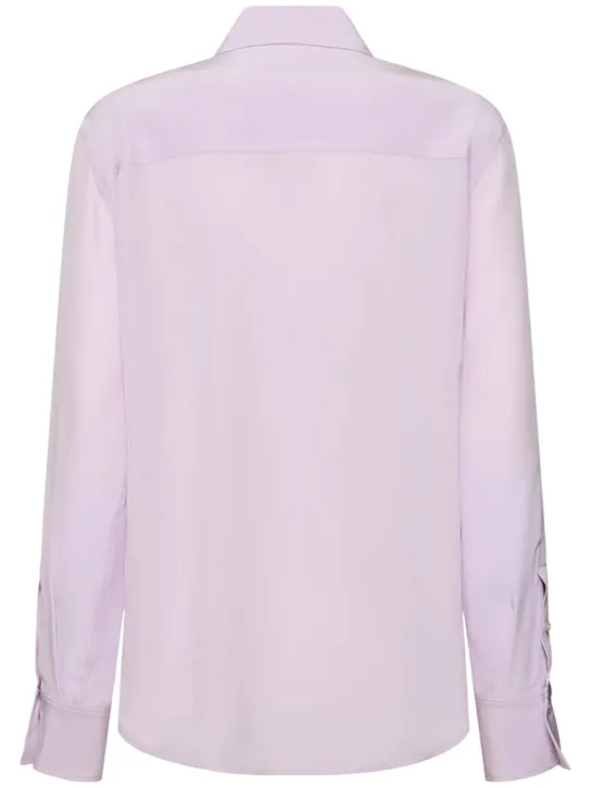 Victoria Beckham   Ruffled silk shirt 