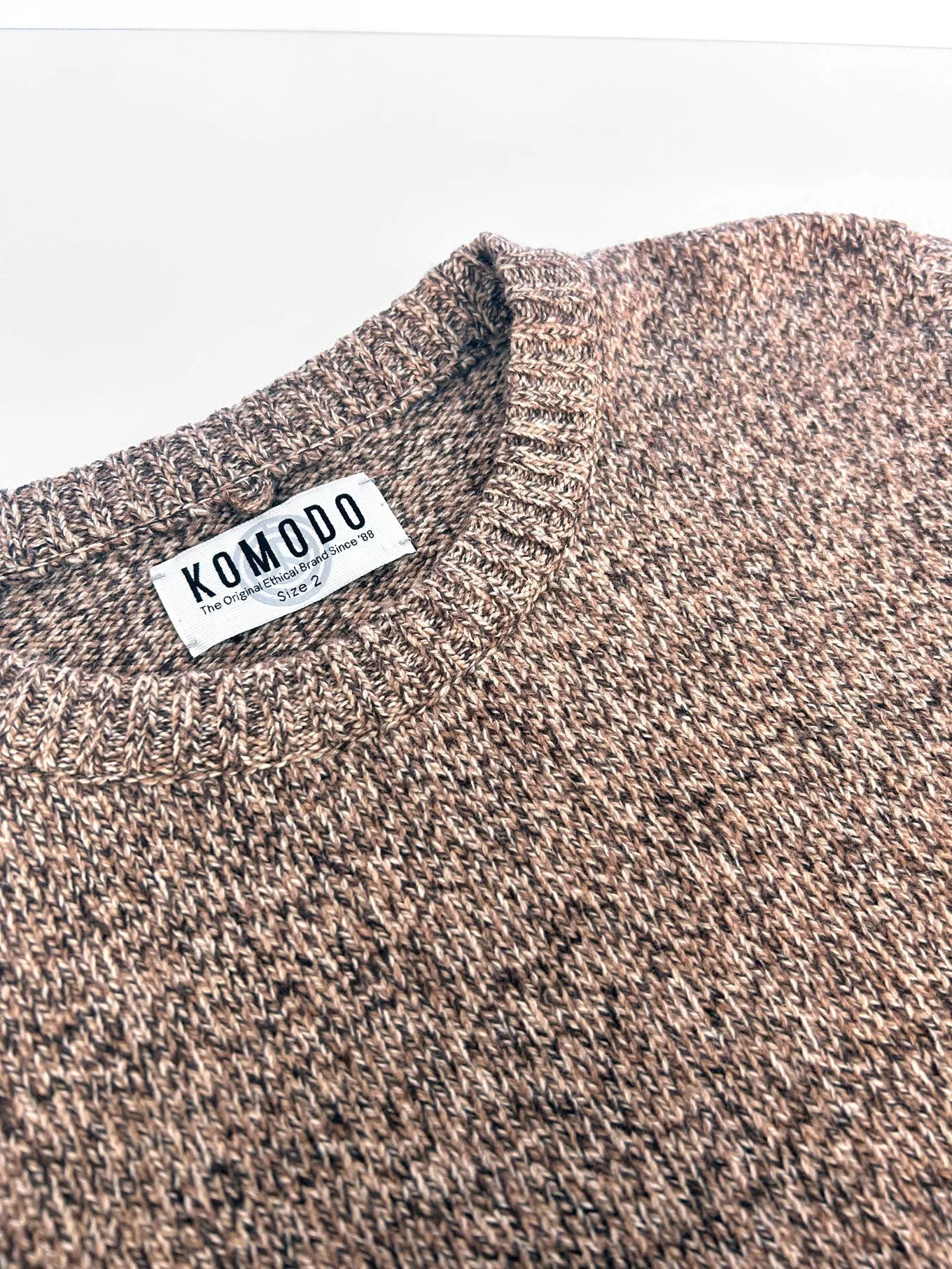 Wolf Merino Wool Jumper Biscuit