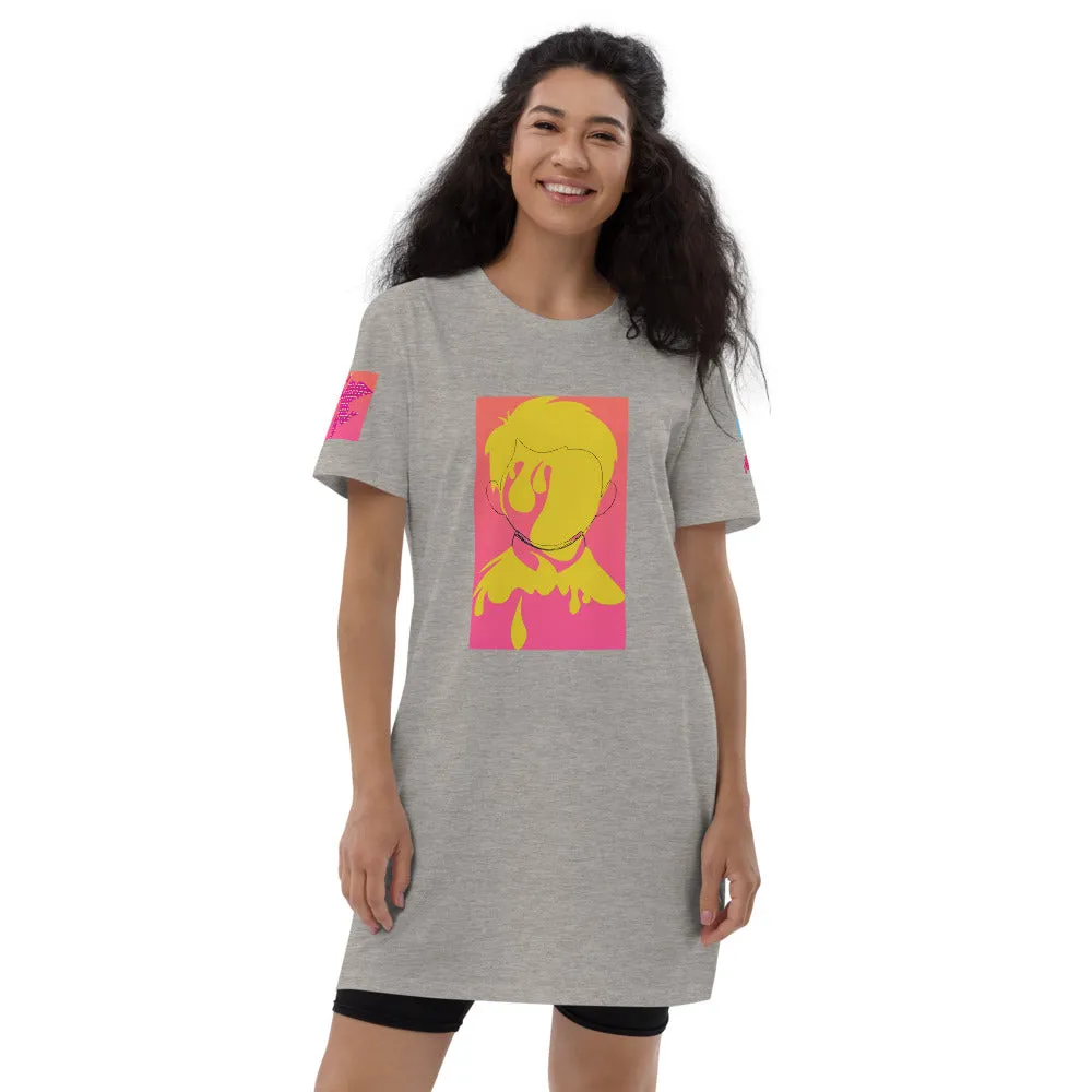 Yellow boy Organic cotton t-shirt dress