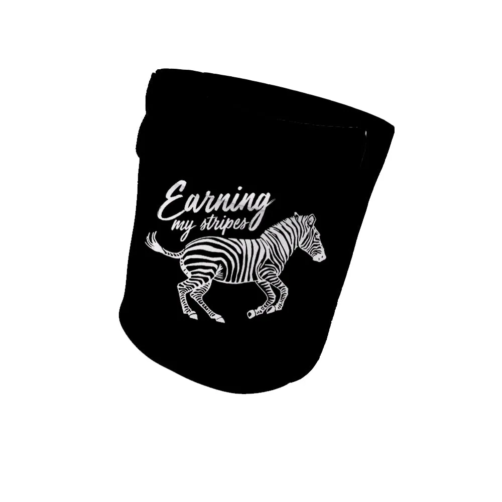 Zebra Earning My Stripes Wicking Armband 6.22" Height