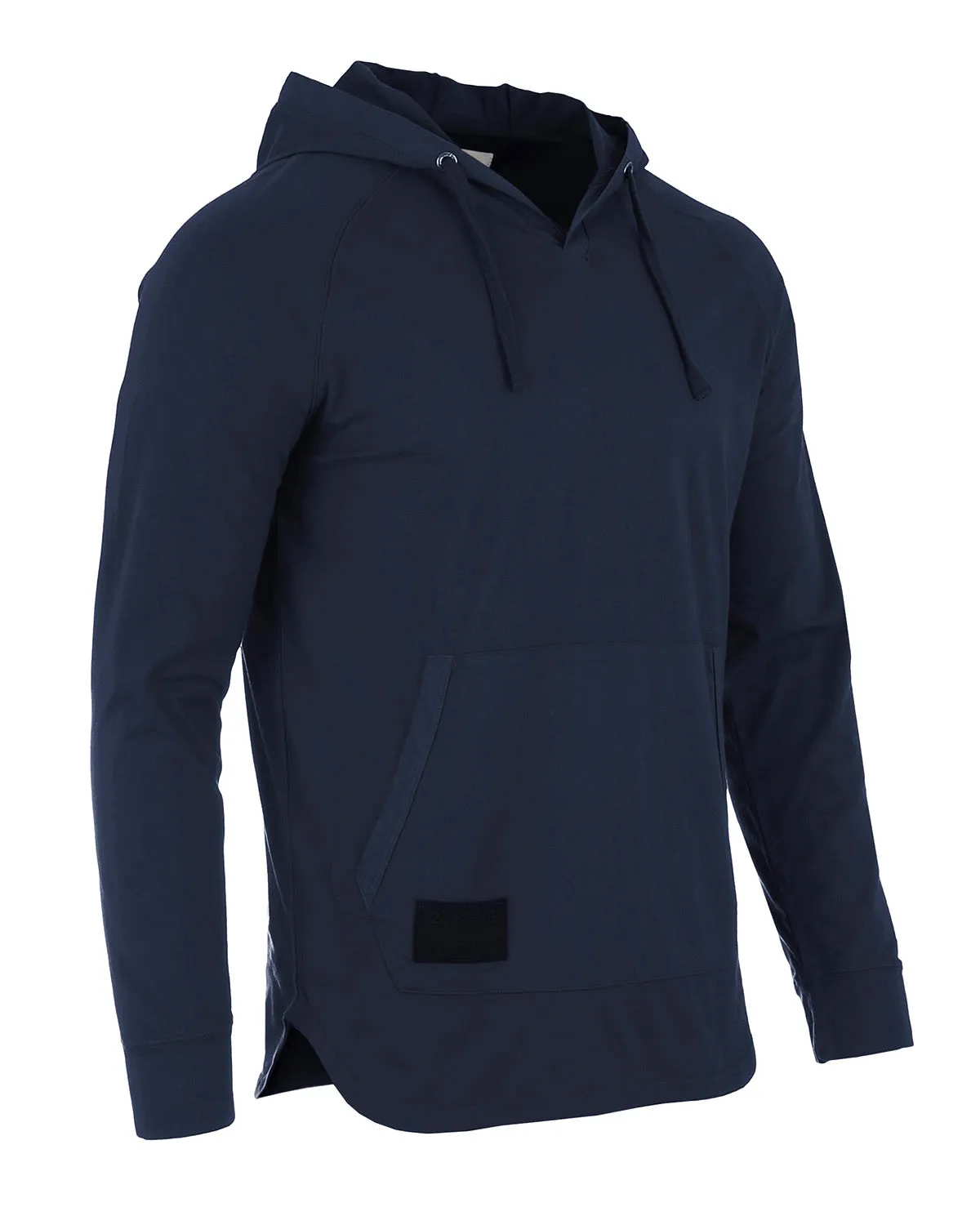 Zimego Men'S Pigment Dyed Hoodie - Athletic V Neck Long Sleeve Henley Pullover Shirt